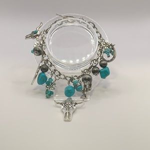 Western charm bracelet